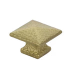 EMTEK Square Dimpled Cabinet Knob