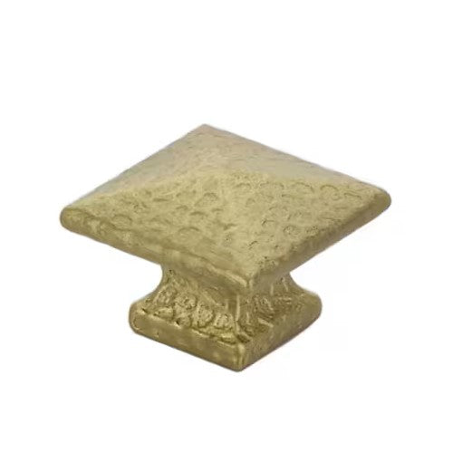 EMTEK Square Dimpled Cabinet Knob
