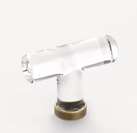 EMTEK Modern Glass Cabinet T-Knob