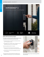 EMTEK EMPOWERED™2 Touch Deadbolt Key Free