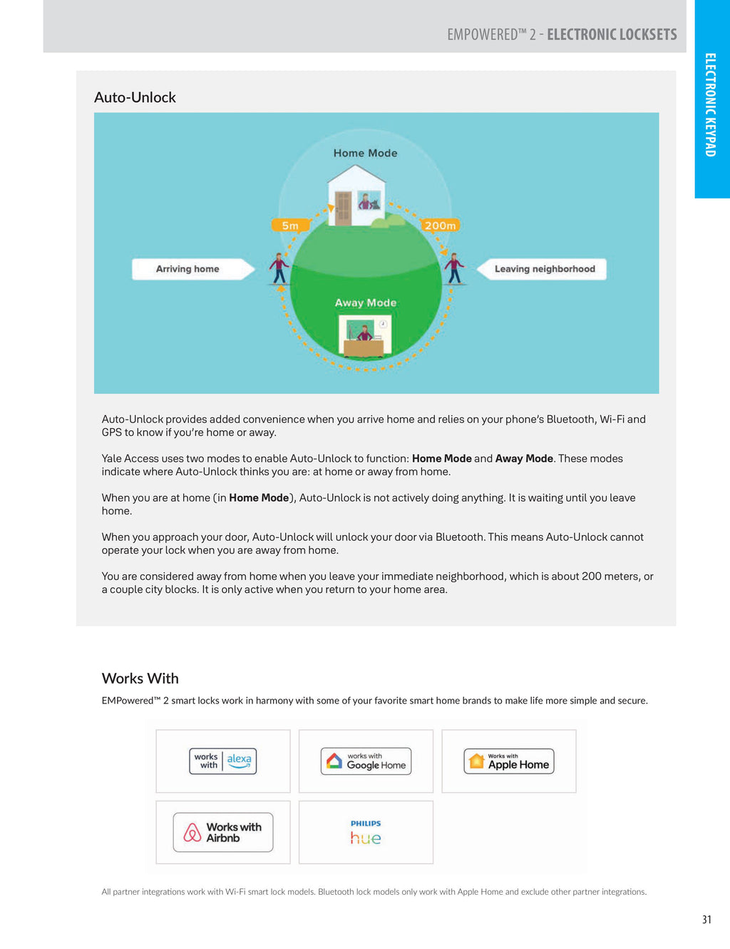EMTEK EMPOWERED™2 Touch Deadbolt Key Free