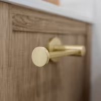 EMTEK Modern Brass Paper Holder - Bar Style
