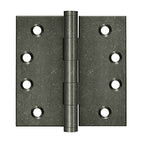 Deltana 4-1/2" x 4-1/2" Square  Corner, Ball Bearing, NRP Distressed Hinge