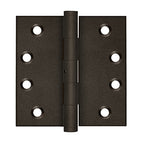 Deltana 4-1/2" x 4-1/2" Square  Corner, Ball Bearing, NRP Distressed Hinge