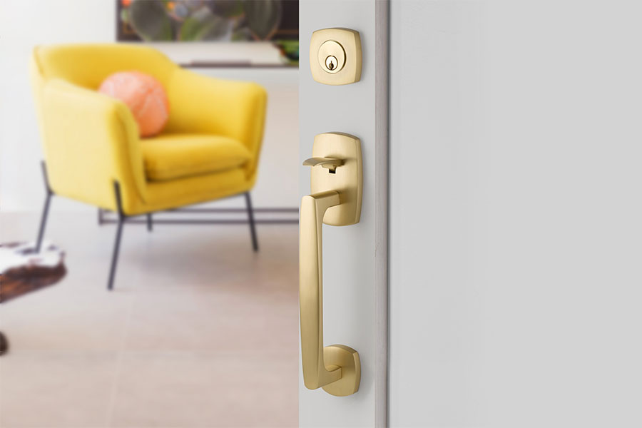 EMTEK Urban Modern Sectional Tubular Entry Set