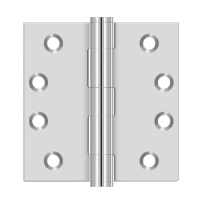 DELTANA 4" x 4" Stainless Steel, Ball Bearing, NRP Hinge