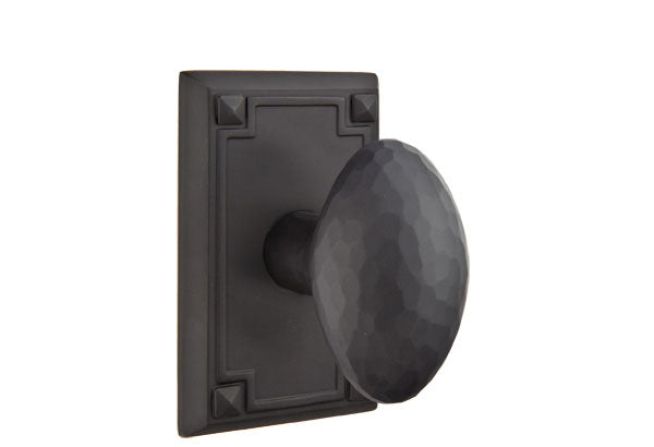 EMTEK Hammered Egg Knob