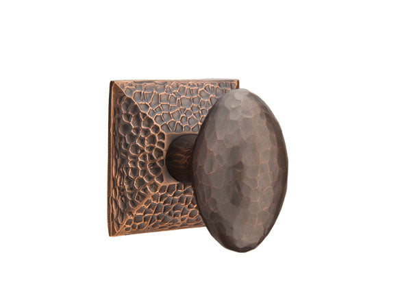 EMTEK Hammered Egg Knob