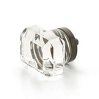 SCHAUB City Lights Rectangular Glass Knob