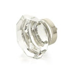 SCHAUB City Faceted Dome Glass Knob
