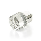 SCHAUB City Lights Round Multi-Sided Glass Knob