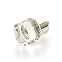 SCHAUB City Lights Round Multi-Sided Glass Knob