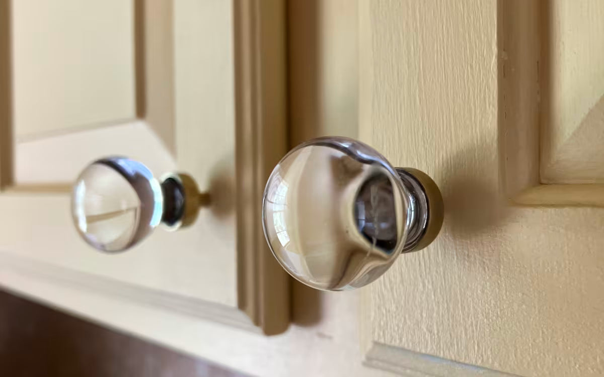 EMTEK Bristol Glass Cabinet Knob