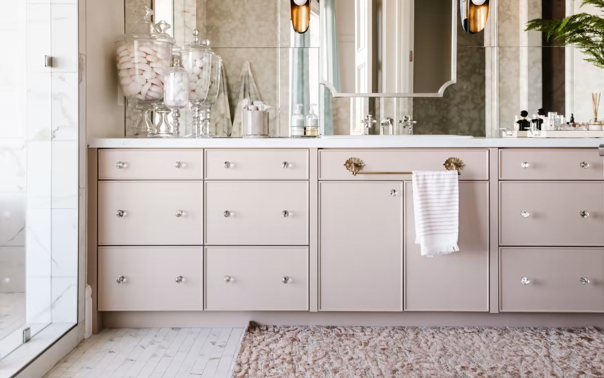 EMTEK Bristol Glass Cabinet Knob