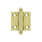 DELTANA 1-1/2" x 1-1/2" Solid Brass, Cabinet Hinge