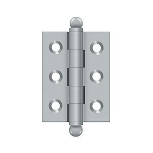 DELTANA 2" x 1-1/2" Solid Brass, Cabinet Hinge