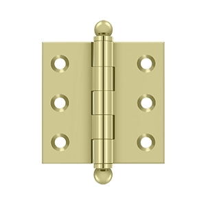 DELTANA 2" x 2" Solid Brass, Cabinet Hinge