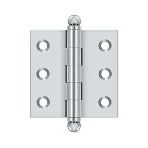 DELTANA 2" x 2" Solid Brass, Cabinet Hinge