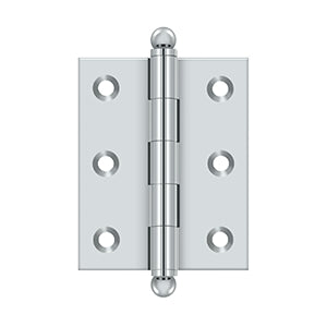 DELTANA 2-1/2" x 2" Solid Brass, Cabinet Hinge