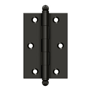 DELTANA 3" x 2" Solid Brass, Cabinet Hinge