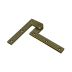 DELTANA 4-3/8" x 5/8" x 1-7/8" Solid Brass Pivot Hinge