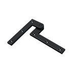 DELTANA 4-3/8" x 5/8" x 1-7/8" Solid Brass Pivot Hinge