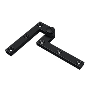 DELTANA 4-3/8" x 5/8" x 1-7/8" Solid Brass Pivot Hinge