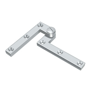 DELTANA 4-3/8" x 5/8" x 1-7/8" Solid Brass Pivot Hinge