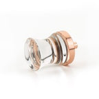 SCHAUB City Lights Concave Glass Knobs