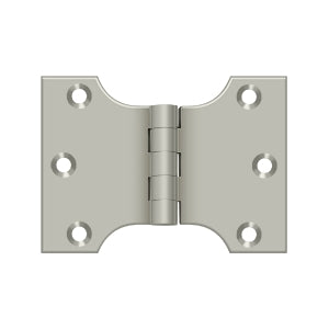 DELTANA 3" x 4" Full Mortise Parliament Hinge
