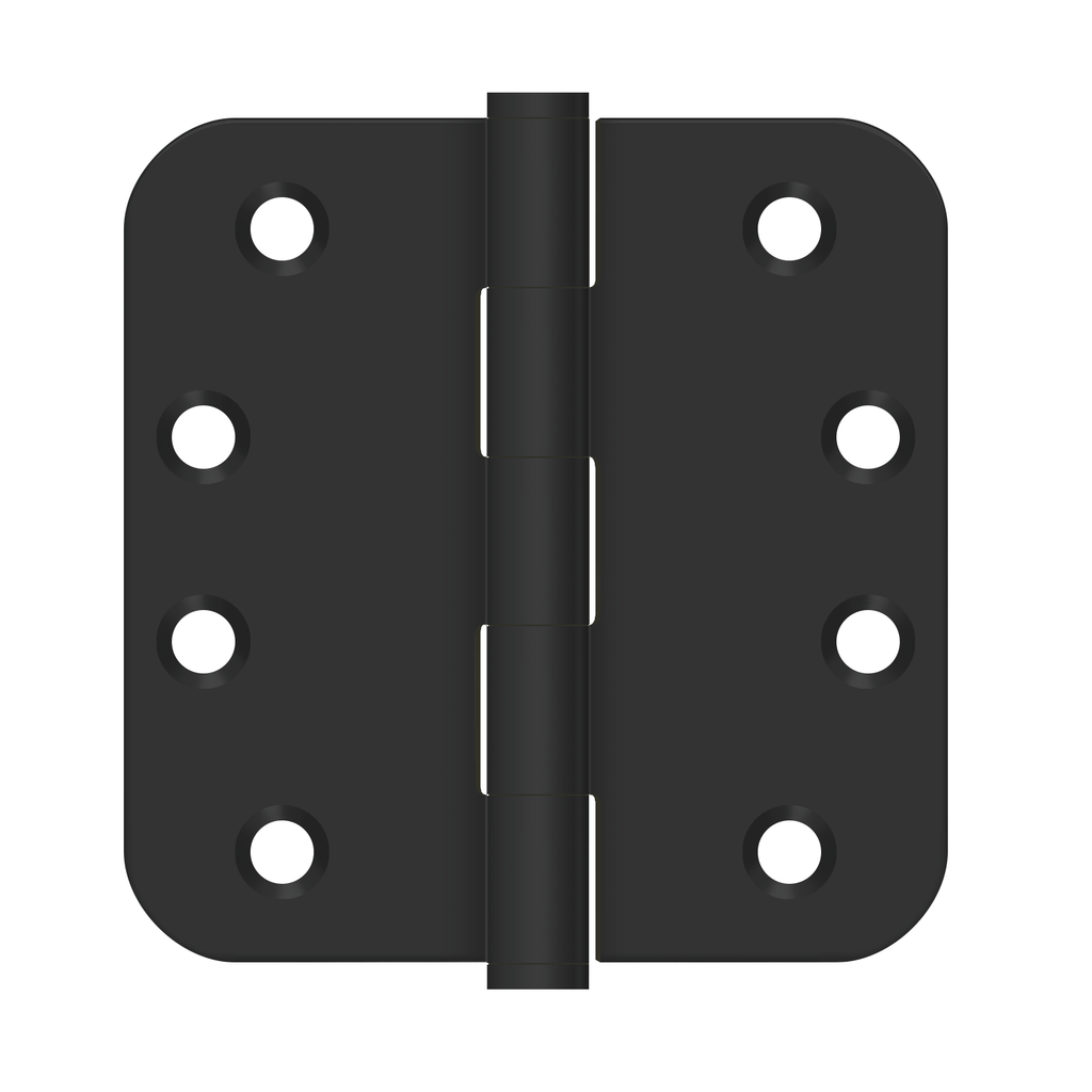 DELTANA 4" x 4" x 5/8" Radius Corner, Stainless Steel, Residential, NRP Hinge