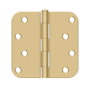 DELTANA 4" x 4" x 5/8" Radius Corner, Residential, Benchmark Security, Steel Hinge