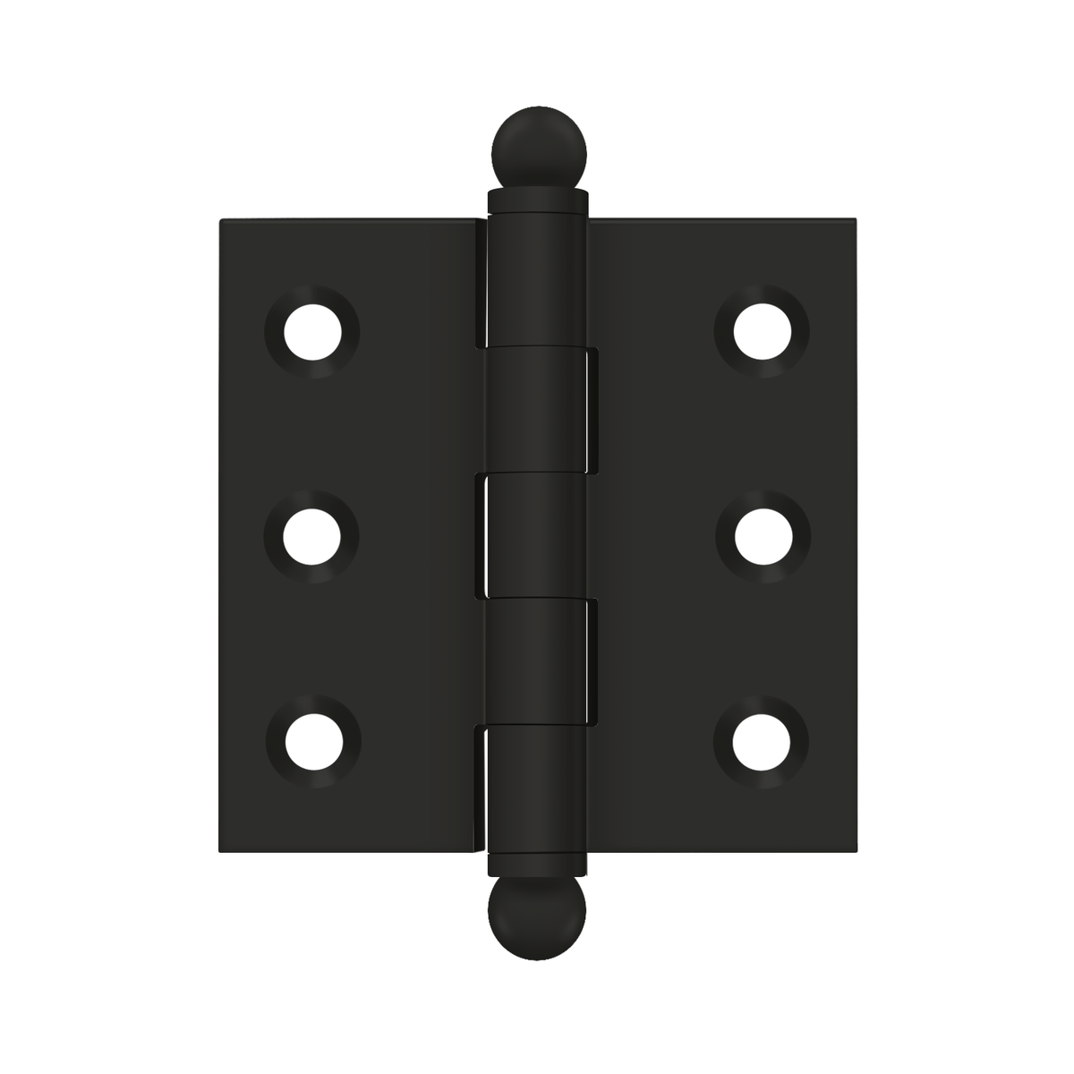DELTANA 2" x 2" Solid Brass, Cabinet Hinge