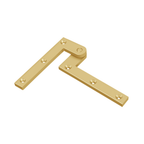 DELTANA 4-3/8" x 5/8" x 1-7/8" Solid Brass Pivot Hinge