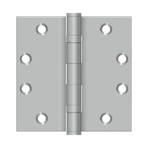 DELTANA 4-1/2" x 4-1/2" Stainless Steel, Ball Bearing Hinge