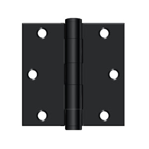 DELTANA 3-1/2" x 3-1/2" x 1/4" Radius Corner, Heavy Duty, Hinge