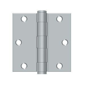 DELTANA 3-1/2" x 3-1/2" x 1/4" Radius Corner, Heavy Duty, Hinge
