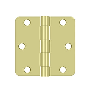 DELTANA 3" x 3" x 1/4" Radius Hinge, Steel, Residential, Hinge
