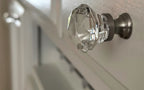 EMTEK Diamond Glass Cabinet Knob