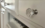 EMTEK Diamond Glass Cabinet Knob