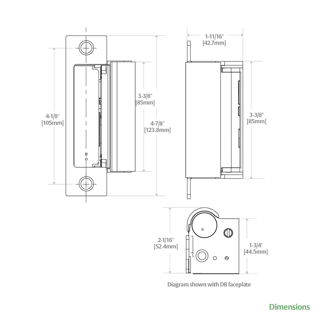 HES 1006 Series Electric Strike