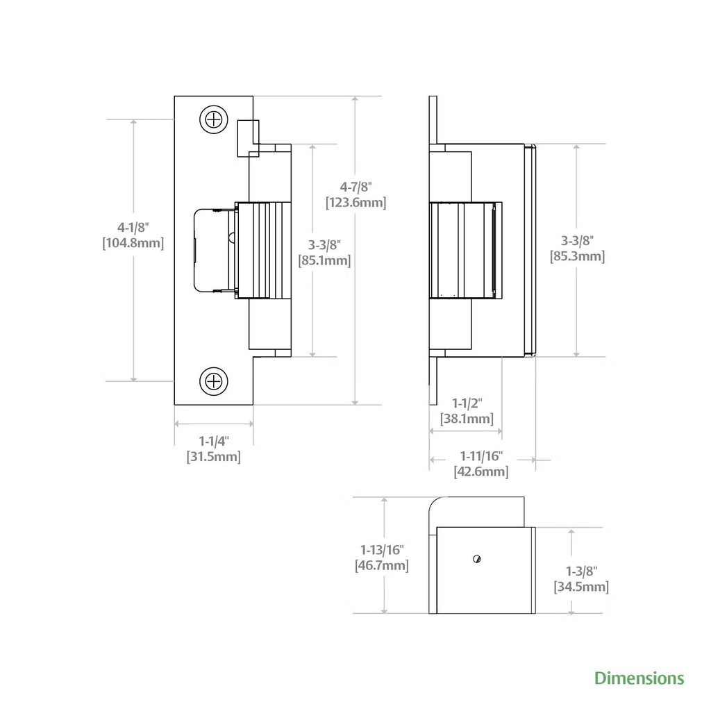 HES 7501C Series Electric Strike
