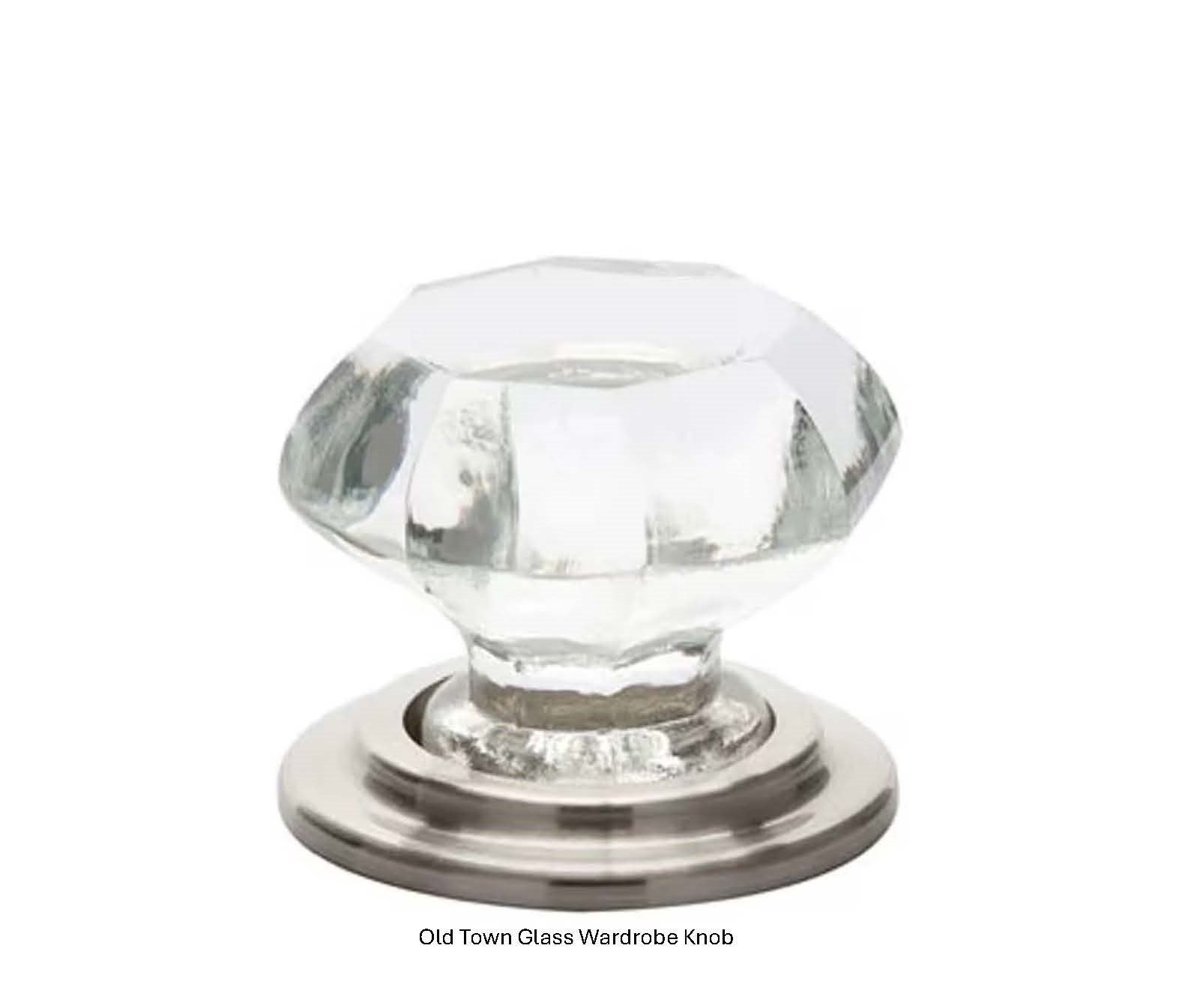 EMTEK Old Town Glass Cabinet Knob