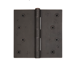 EMTEK Residential Duty Steel, Plain Bearing Hinges (Pair)
