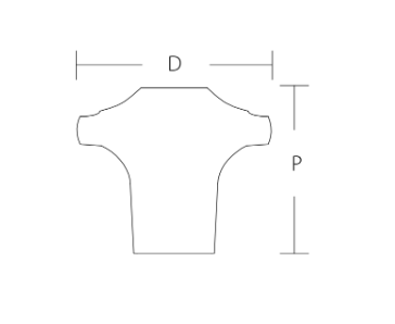 SCHAUB Menlo Park Square Knob