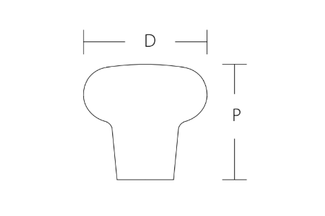 SCHAUB Mountain Smooth Knob