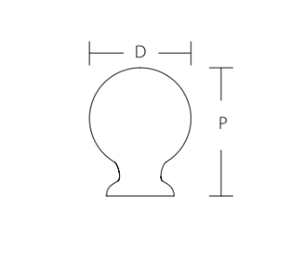 SCHAUB Avenue Round Knob