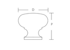 SCHAUB Traditional Round Knob