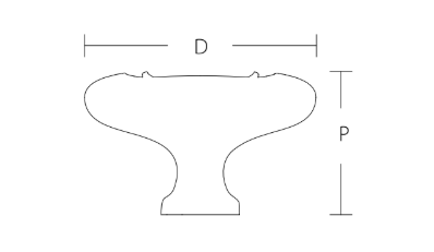 SCHAUB French Farm Oval Knob