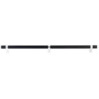 Emtek 84173 Select Bar Knurled Appliance Pull. SIZE: 36 inches. Back to Back Mount